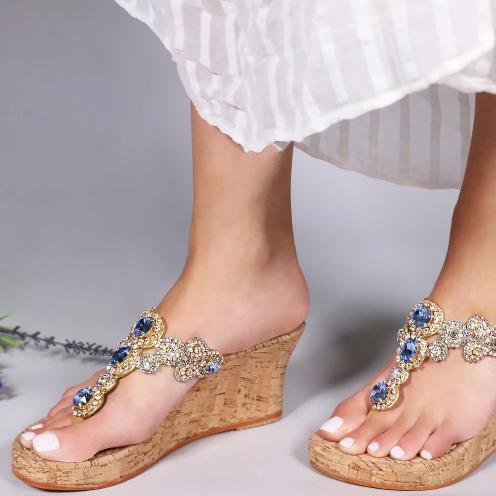 BEIRUT Mystique Wedge Sandals